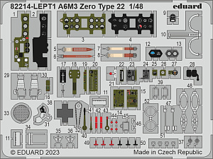 Model kit 1/48 Mitsubishi A6M3 Zero Type 22 (Eduard kits)