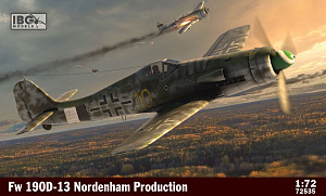 Model kit 1/72 Focke-Wulf Fw-190D-13 Nordenham Production (IBG Models)