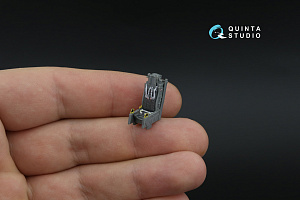 A-10C 3D-Printed & coloured Interior on decal paper (GWH)