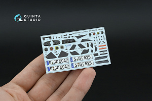 Porsche 911 GT3 RS (992) 3D-Printed & coloured Interior on decal paper (Tamiya) (with 3D-printed resin parts) 