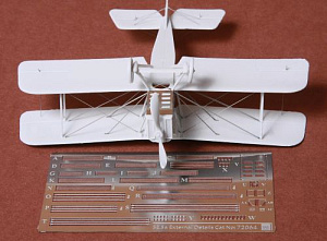 Aircraft detailing sets (etched) 1/72 Royal_Aircraft_Factory S.E.5a rigging wire and exterior details set (designed to be used with Roden kits)