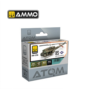 ATOM US Army Helicopters Set 20 ml x 4 (Ammo Mig)