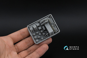 BM-30 Smerch 3D-Printed & coloured Interior on decal paper (Trumpeter) (with 3D-printed resin parts) 