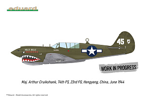 Model kit 1/48 Curtiss P-40N Warhawk (Royal Class, Dual Combo) (Eduard kits)