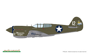 Model kit 1/48 Curtiss P-40E Warhawk (Weekend Edition) (Eduard kits)