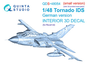 Tornado IDS German 3D-Printed & coloured Interior on decal paper (Revell) (small version) (with 3D-printed resin parts)