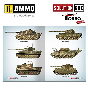 SOLUTION BOX - WWII German Tanks (Ammo Mig)