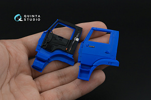 KAMAZ 65115 Dump truck 3D-Printed & coloured Interior on decal paper (Zvezda)