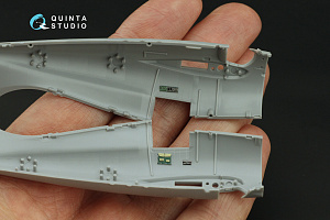 F4F-4 Wildcat 3D-Printed & coloured Interior on decal paper (Arma Hobby)