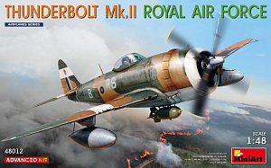 Model kit 1/48 Thunderbolt Mk.II. Royal A.F. (ADVANCED KIT) (MiniArt)