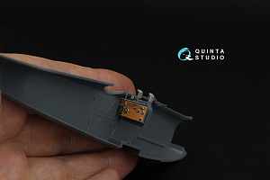 Fokker D.VII 3D-Printed & coloured Interior on decal paper (Eduard)