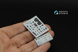 P-47N-1 Thunderbolt 3D-Printed & coloured Interior on decal paper (Miniart)