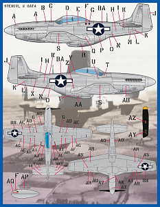 Decal 1/48 "Meyers Maulers Part2" (Furball Aero-Design)