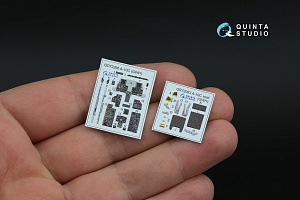 A-10C 3D-Printed & coloured Interior on decal paper (GWH)