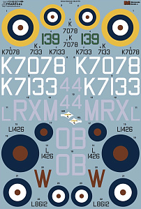 Decal 1/48 Bristol Blenheim Mk.I/Mk.IF (4) (Xtradecal)