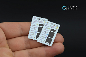 F-16I SUFA 3D-Printed & coloured Interior on decal paper (GWH)