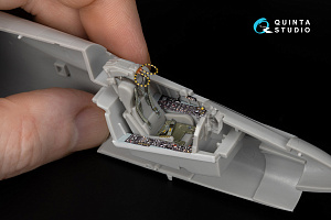 F-8J Crusader 3D-Printed & coloured Interior on decal paper (Hasegawa/Hobby 2000)