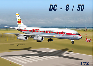 Model kit 1/72 Douglas DC-8-50 'Iberia' (Mach 2)