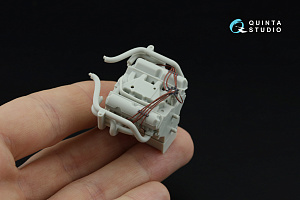 Ford GT40 Mark II '66 3D-Printed & coloured Interior on decal paper (Meng) (with 3D-printed resin and metal sticker parts)