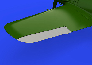 Additions (3D resin printing) 1/48 Focke-Wulf Fw-190A-5/Fw-90A-8 control surfaces early (designed to be used with Eduard kits) 