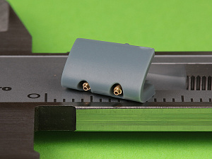 Aircraft detailing sets (resin) 1/48 North-American P-51B Mustang - armament & gunsight detail set (designed to be used with Eduard kits)