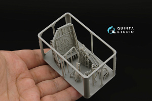 Su-30SM Complete Wheel Wells (Zvezda) (with 3D-printed resin parts)