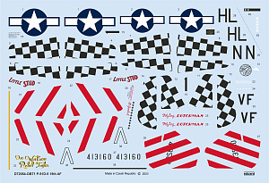 Decal 1/72 P-51D-5 '15th AF' (EDU)