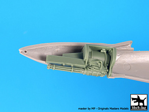 Additions (3D resin printing) 1/72 McDonnell F-4E Phantom Canon (designed to be used with Hasegawa kits)   