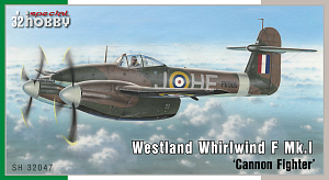 Model kit 1/32 Westland Whirlwind Mk.I (Special Hobby)