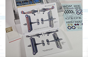 Model kit 1/48 Hawker Fury British Service (Lukgraph)