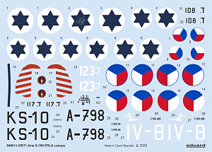 Model kit 1/48 Avia S-199 ERLA canopy (HYBRID edition) (Eduard kits)