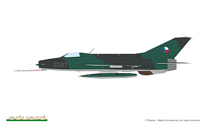 Model kit 1/48 Mikoyan MiG-21F-13 1/48 he Weekend edition (Eduard kits)