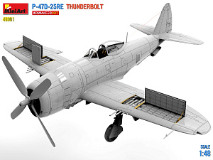 Model kit 1/48 REPUBLIC P-47D -25RE THUNDERBOLT ADVANCED KIT (Mini Art)