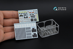 Mercedes-Benz Wolf SSA 3D-Printed & coloured Interior on decal paper (Neverland Hobby) (with 3D-printed resin parts) 