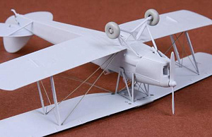 Aircraft detailing sets (etched) 1/72 de Havilland Dh.82a Tiger Moth rigging set & wheels (designed to be used with Airfix kits)
